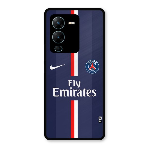 Saint Paris Jersey Metal Back Case for Vivo V25 Pro