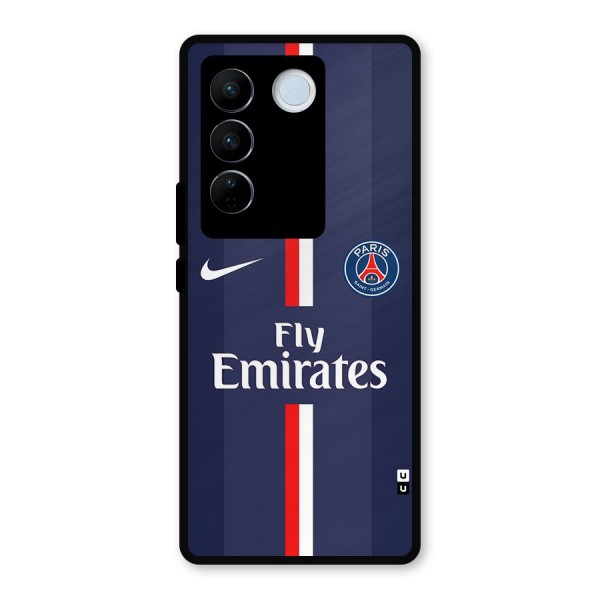 Saint Paris Jersey Metal Back Case for Vivo V27