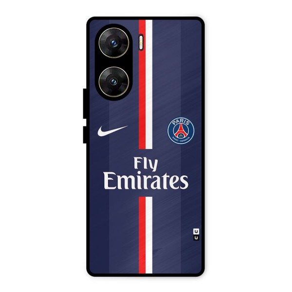 Saint Paris Jersey Metal Back Case for Vivo V29e