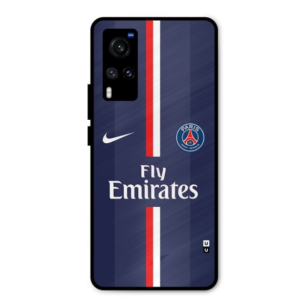 Saint Paris Jersey Metal Back Case for Vivo X60