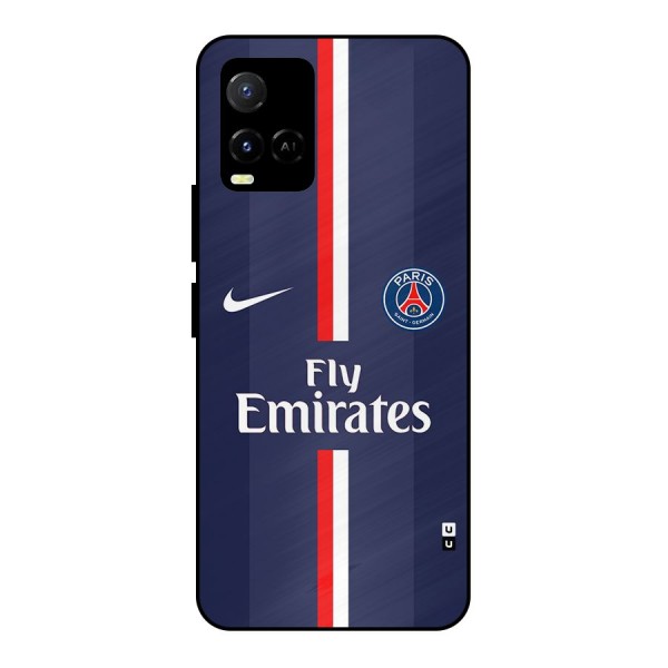 Saint Paris Jersey Metal Back Case for Vivo Y21