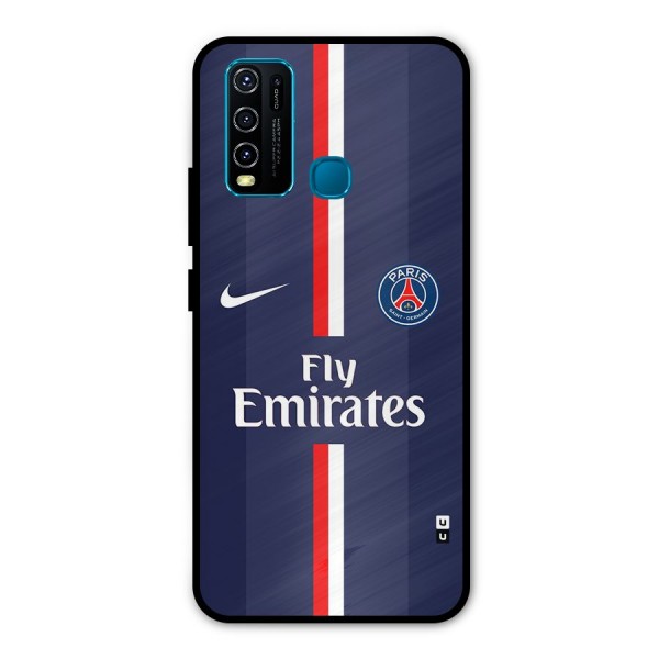 Saint Paris Jersey Metal Back Case for Vivo Y30