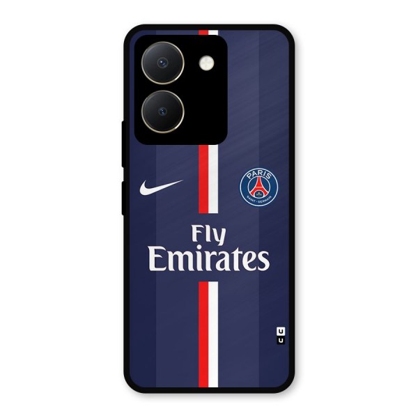 Saint Paris Jersey Metal Back Case for Vivo Y36