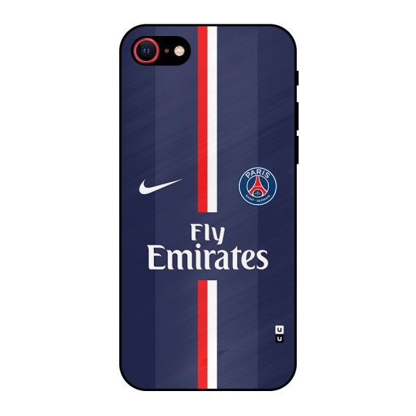 Saint Paris Jersey Metal Back Case for iPhone 7