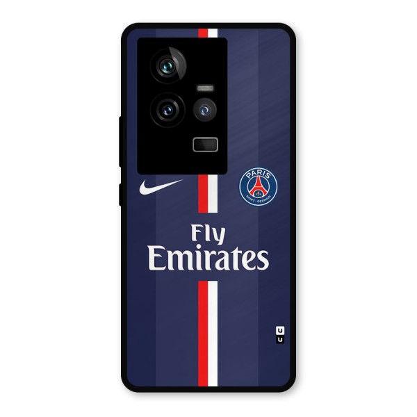 Saint Paris Jersey Metal Back Case for iQOO 11 5G