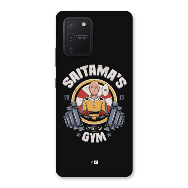 Saitama Gym Back Case for Galaxy S10 Lite