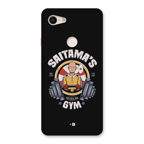 Saitama Gym Back Case for Google Pixel 3 XL