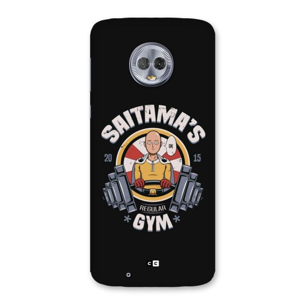 Saitama Gym Back Case for Moto G6