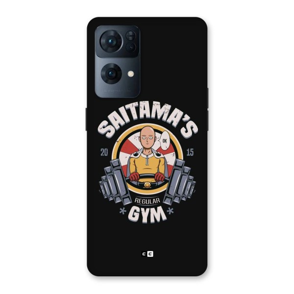 Saitama Gym Back Case for Oppo Reno7 Pro 5G