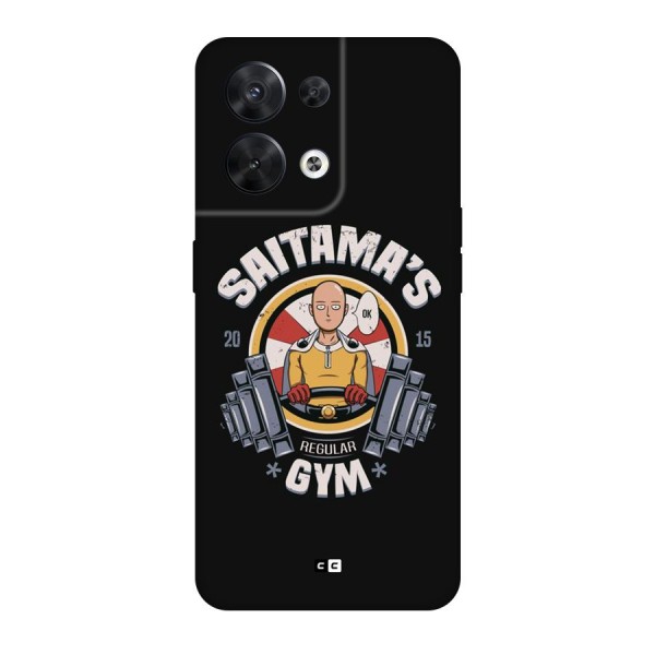 Saitama Gym Back Case for Oppo Reno8 5G