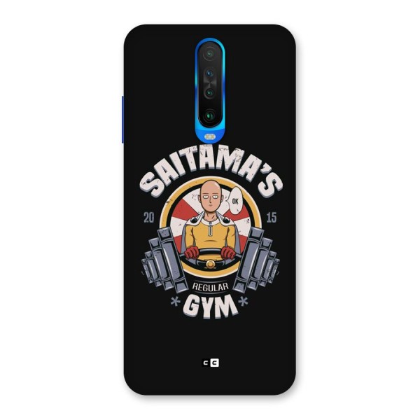 Saitama Gym Back Case for Poco X2