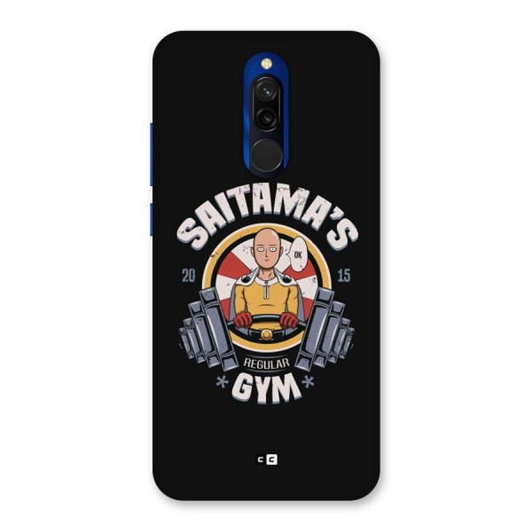 Saitama Gym Back Case for Redmi 8