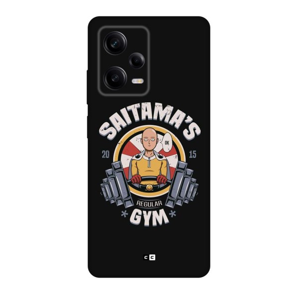 Saitama Gym Back Case for Redmi Note 12 Pro