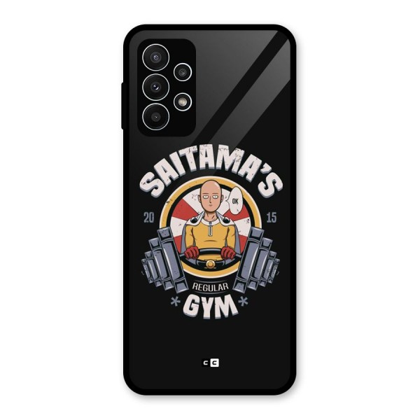 Saitama Gym Glass Back Case for Galaxy A23