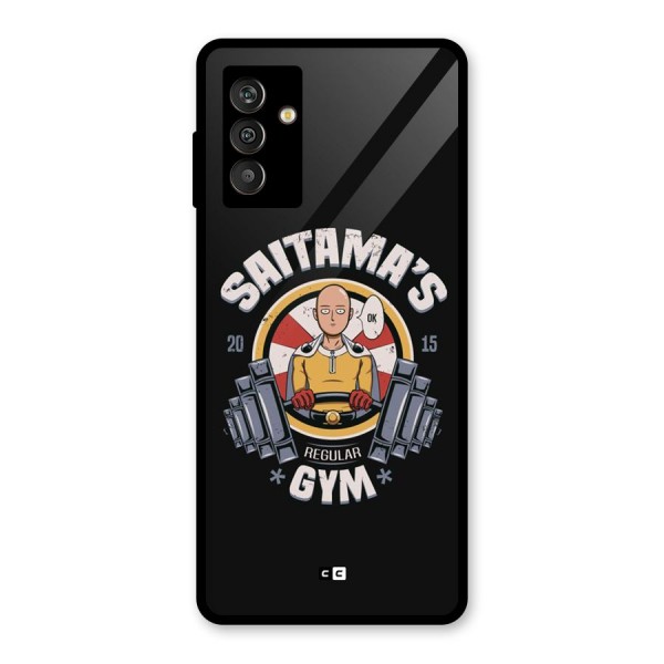 Saitama Gym Glass Back Case for Galaxy M13