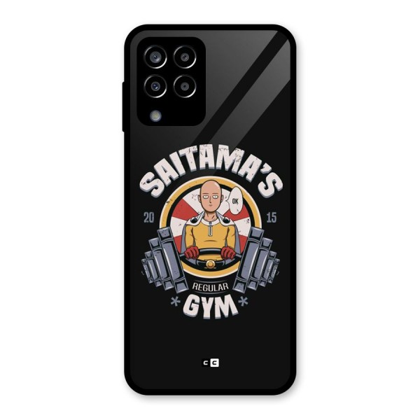 Saitama Gym Glass Back Case for Galaxy M33