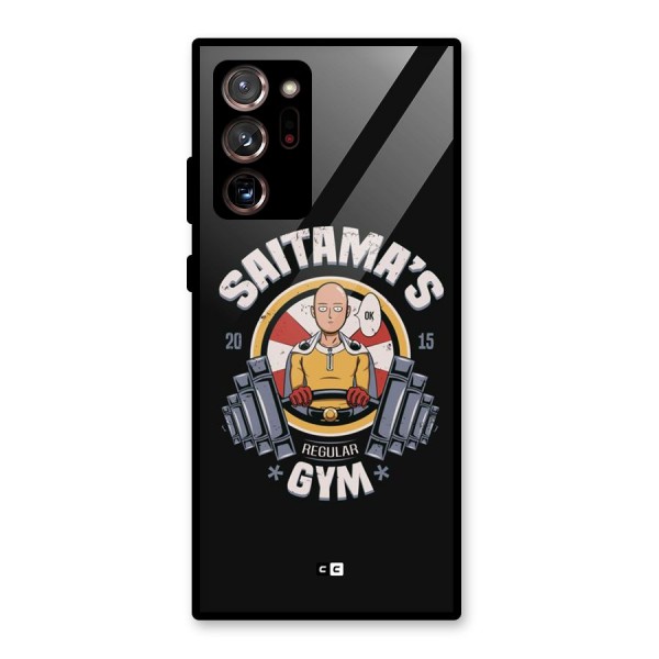 Saitama Gym Glass Back Case for Galaxy Note 20 Ultra