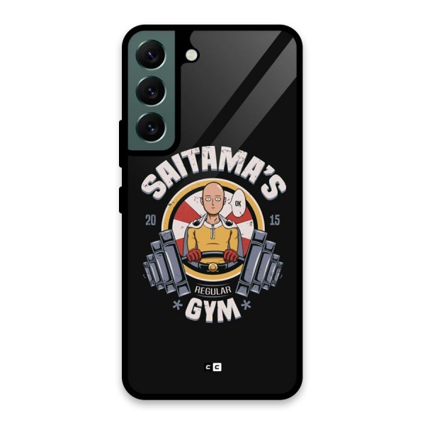 Saitama Gym Glass Back Case for Galaxy S22 5G