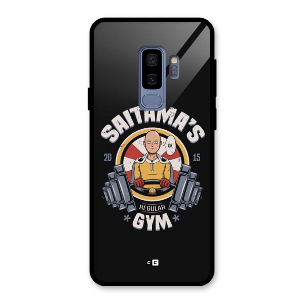 Saitama Gym Glass Back Case for Galaxy S9 Plus