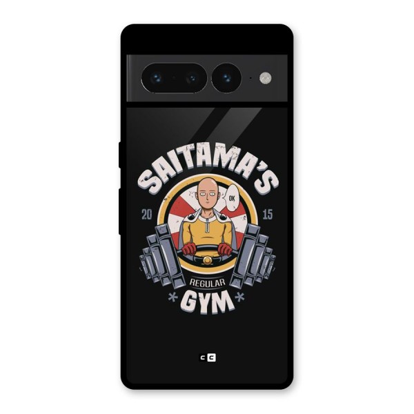 Saitama Gym Glass Back Case for Google Pixel 7 Pro