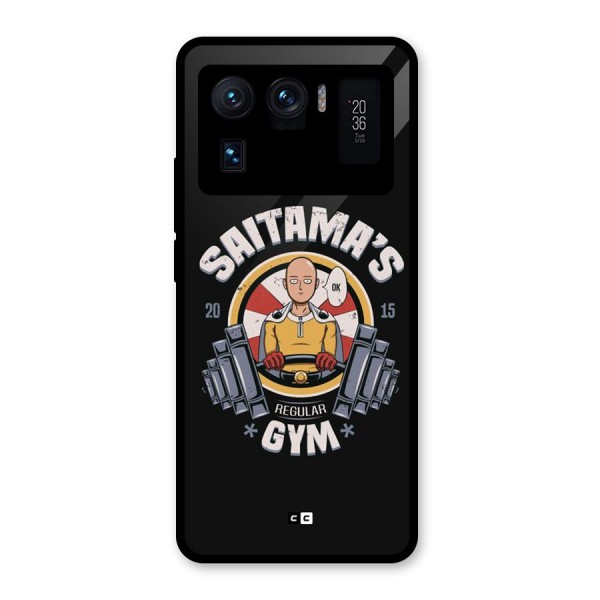 Saitama Gym Glass Back Case for Mi 11 Ultra