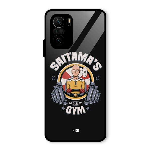 Saitama Gym Glass Back Case for Mi 11x