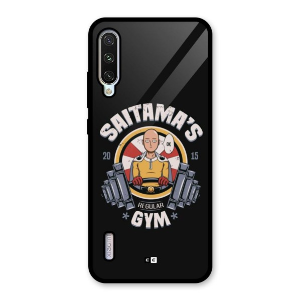 Saitama Gym Glass Back Case for Mi A3