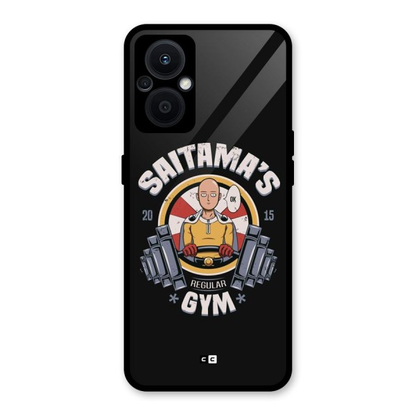 Saitama Gym Glass Back Case for Oppo F21s Pro 5G