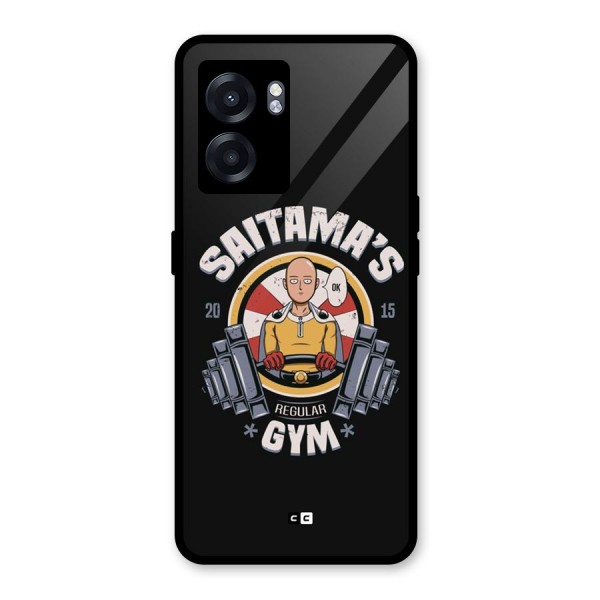 Saitama Gym Glass Back Case for Oppo K10 (5G)