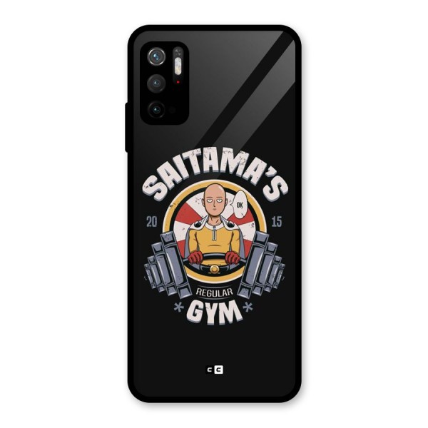 Saitama Gym Glass Back Case for Poco M3 Pro 5G