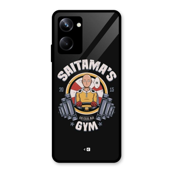 Saitama Gym Glass Back Case for Realme 10 Pro