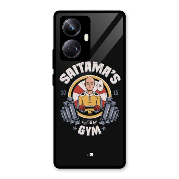 Saitama Gym Glass Back Case for Realme 10 Pro Plus