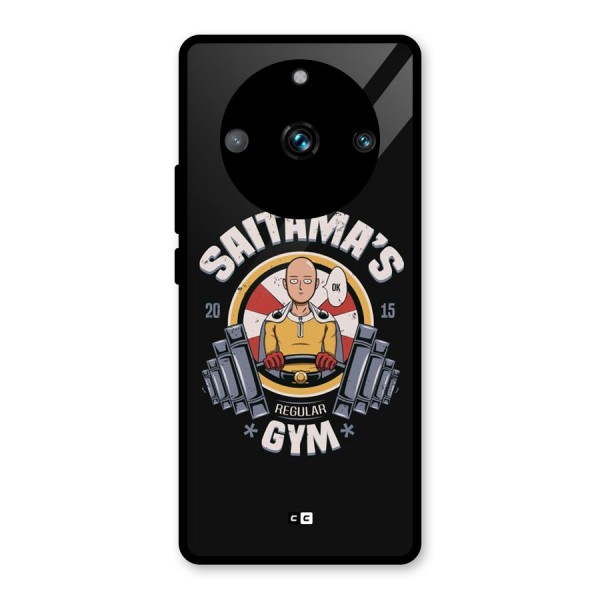 Saitama Gym Glass Back Case for Realme 11 Pro Plus