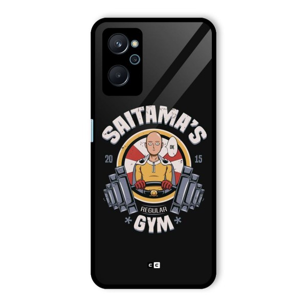 Saitama Gym Glass Back Case for Realme 9i