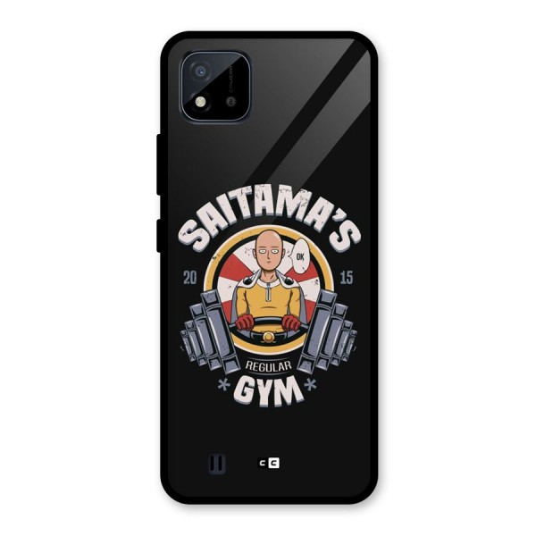 Saitama Gym Glass Back Case for Realme C11 2021