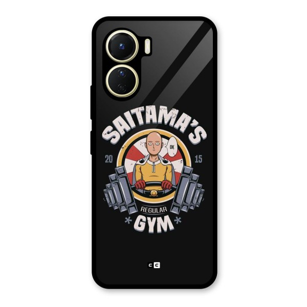 Saitama Gym Glass Back Case for Vivo Y16