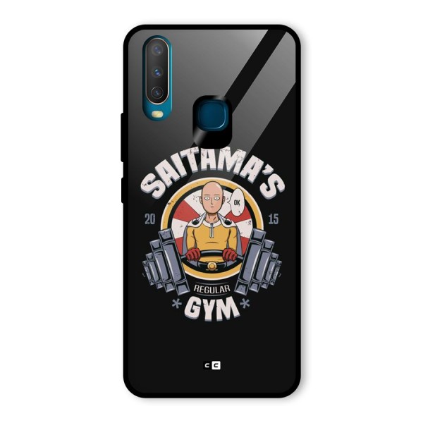 Saitama Gym Glass Back Case for Vivo Y17