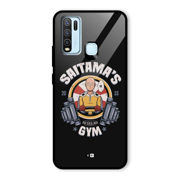 Saitama Gym Glass Back Case for Vivo Y50