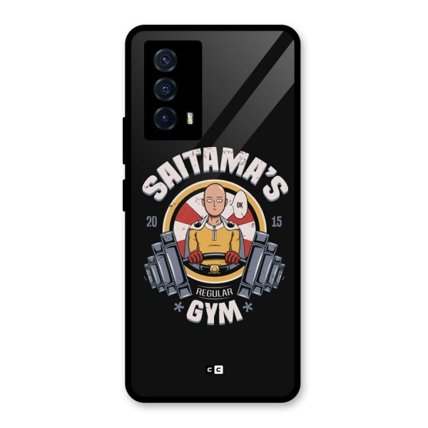 Saitama Gym Glass Back Case for Vivo iQOO Z5