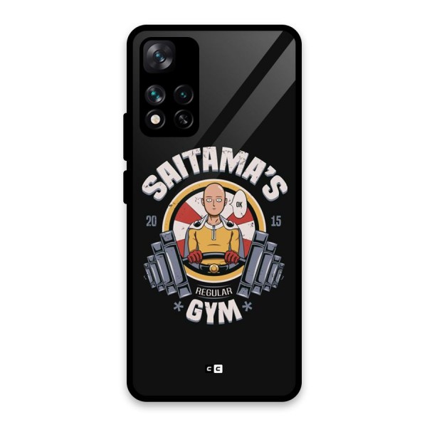 Saitama Gym Glass Back Case for Xiaomi 11i HyperCharge 5G