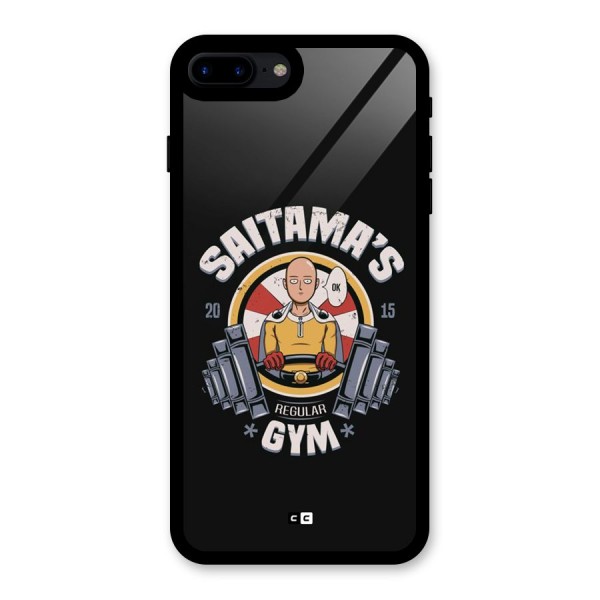 Saitama Gym Glass Back Case for iPhone 7 Plus