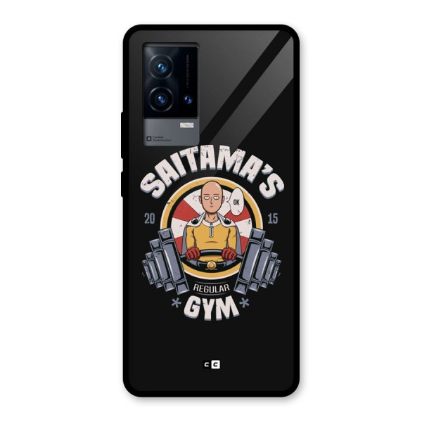 Saitama Gym Glass Back Case for iQOO 9 5G