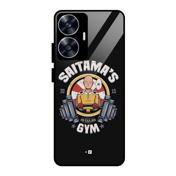 Saitama Gym Glass Back Case for realme C55