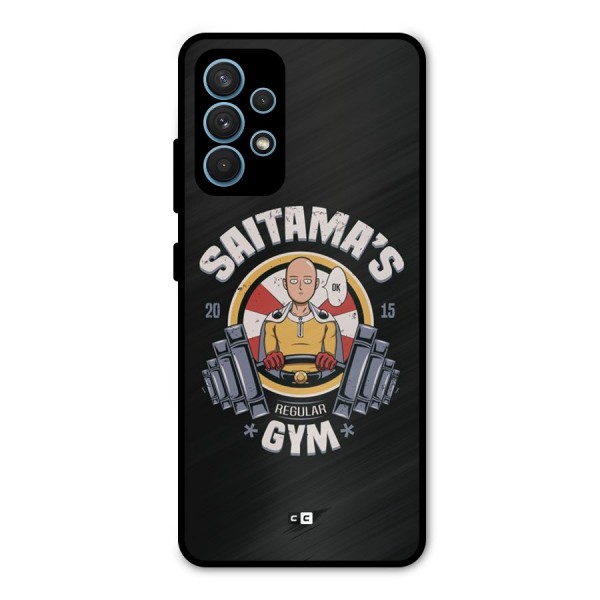 Saitama Gym Metal Back Case for Galaxy A32