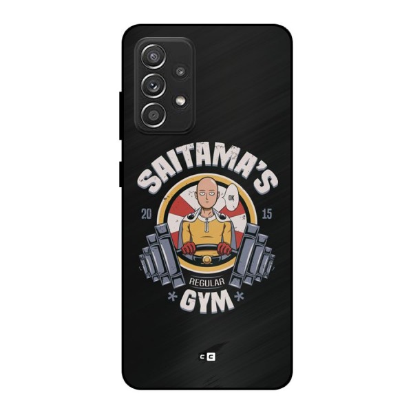 Saitama Gym Metal Back Case for Galaxy A52