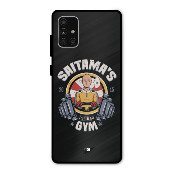 Saitama Gym Metal Back Case for Galaxy A71