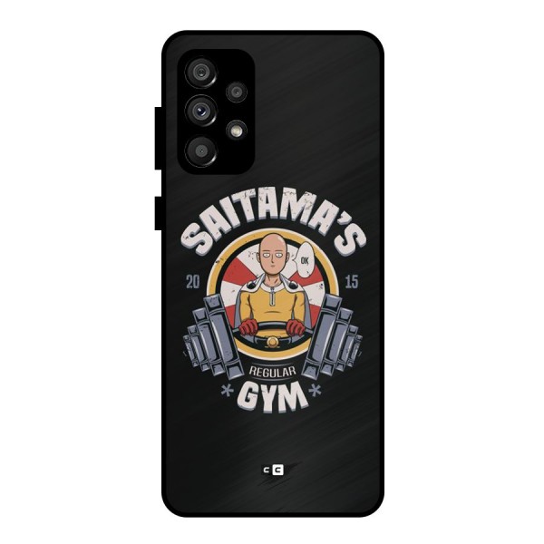 Saitama Gym Metal Back Case for Galaxy A73 5G