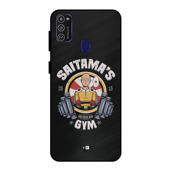 Saitama Gym Metal Back Case for Galaxy M21