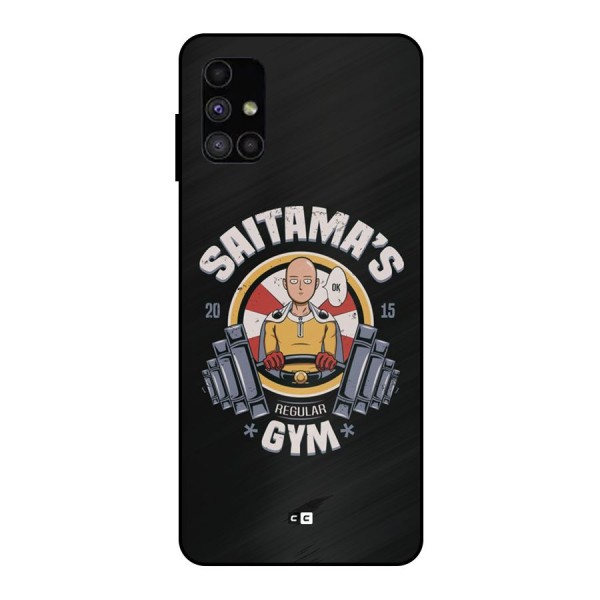 Saitama Gym Metal Back Case for Galaxy M51