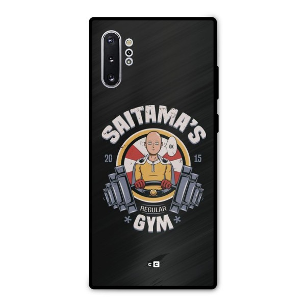 Saitama Gym Metal Back Case for Galaxy Note 10 Plus